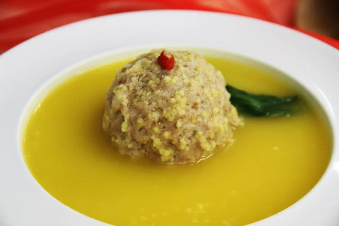 小米獅子頭 小米獅子頭