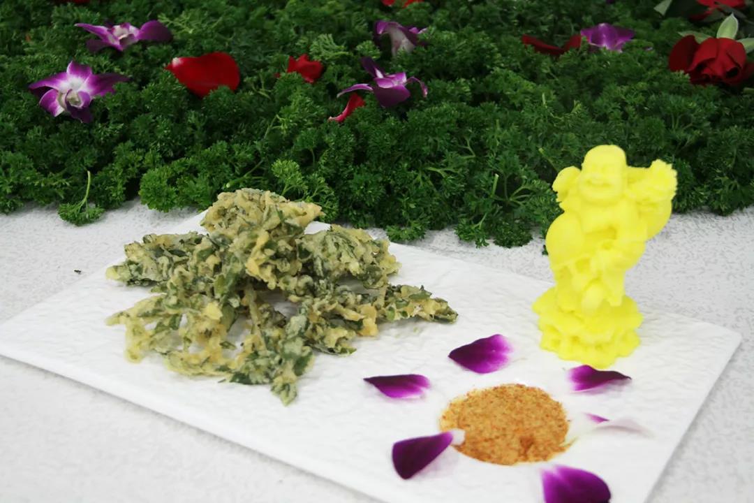 酥炸花椒芽 酥炸花椒芽